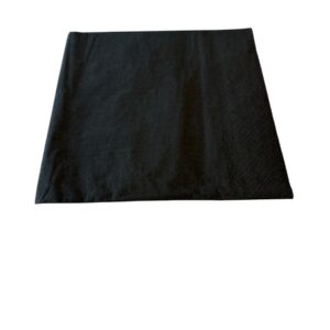 Servett Svart 33x33cm 3-lags 1/4-Vikt 1000st