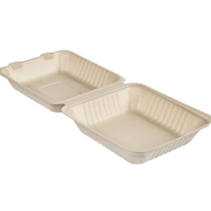 Matlåda Vit Rektangulär 1000ml 1-Fack 236x231x62mm 150st