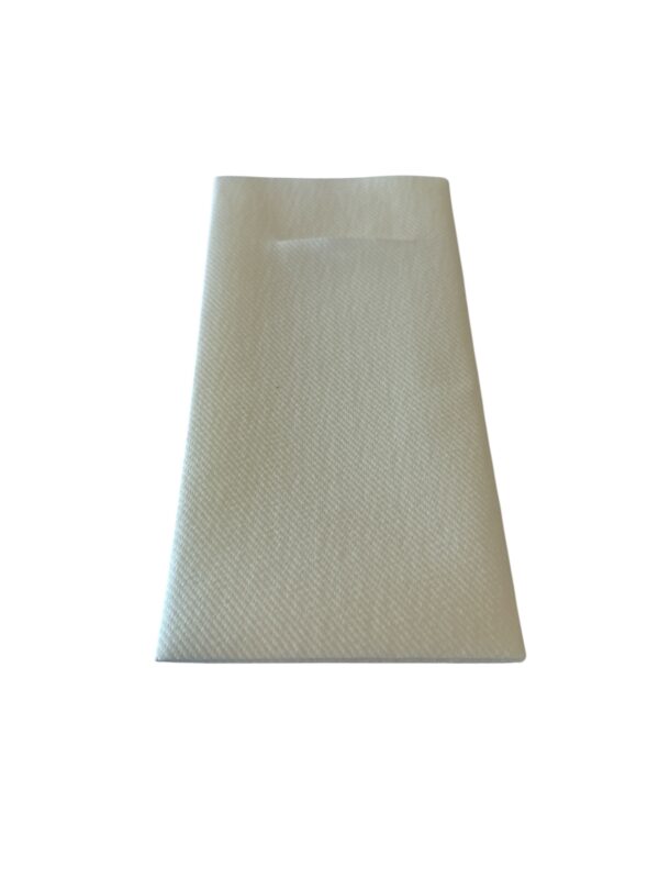 Servett Vit Pocket 40x40cm Airlaid 1/8-Vikt 300st