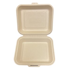 Hämtbox Bagasse 1-Fack 23x20x6,75cm 200st