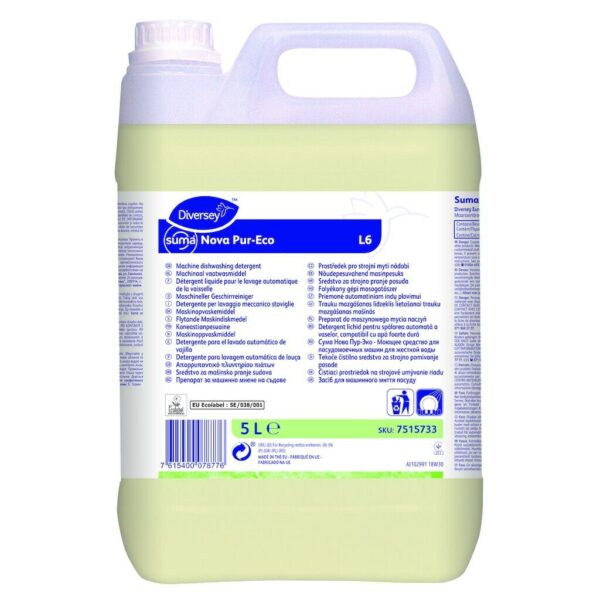Maskindiskmedel Suma L6 Pur-Eco 2x5L