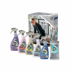 Spraykit Cif Pro Formula Cleaning Kit 6x750ml