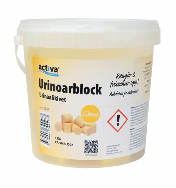 Doftförbättrare Urinoarsten Activia Citron 1kg
