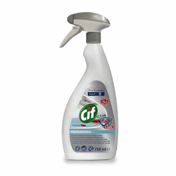 Desinfektionsmedel Cif Alcohol Plus Pro Formula 6x750ml