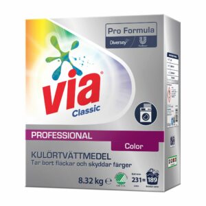 Tvättmedel Via Color Proffesional 8,32kg