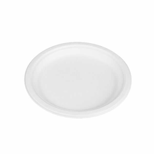 Tallrik 22,5cm Bagasse 500st