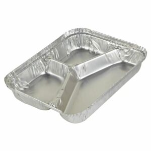 Aluminiumform 990ml 3-Fack 500st