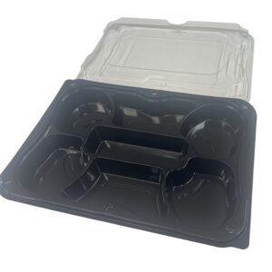 Sushiform Bento 7-fack 35x24x7cm 25st