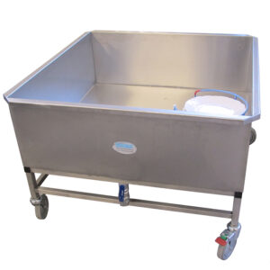 Blötläggningsvagn rostfri 300 liter