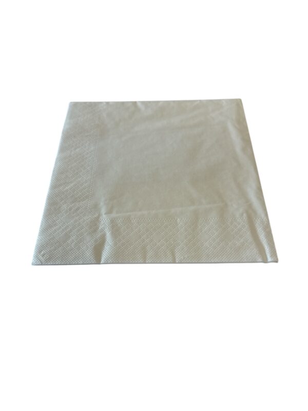 Servett Vit 40x40cm 2-Lag 1/4-Vikt 1400st