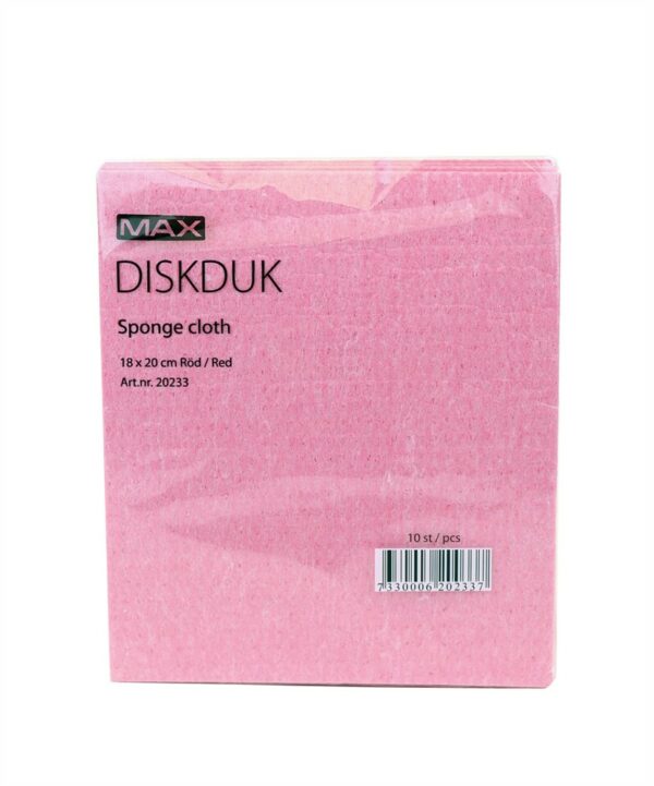 Diskduk Max Röd 10st