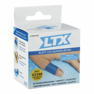 Plåster LTX Blå 6cmx5m