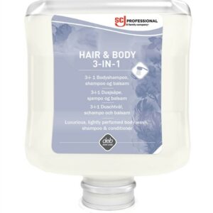Duschtvål SCJ Hair & Body 3-in-1 6x1L