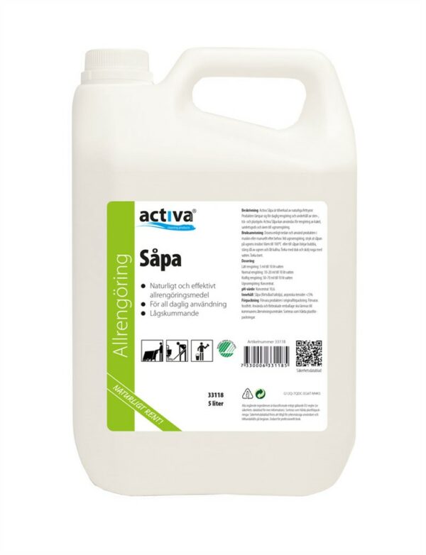 Såpa Grön 2x5L