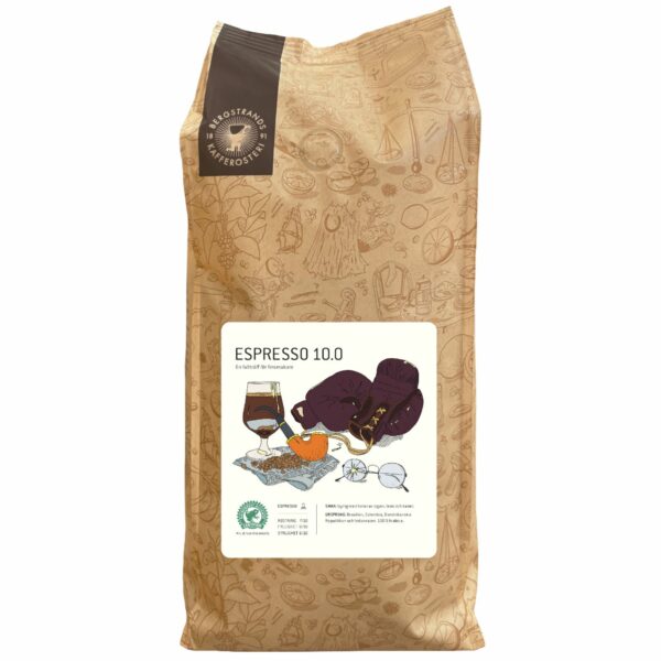 Bergstrands Espresso 10.0 4x1000g