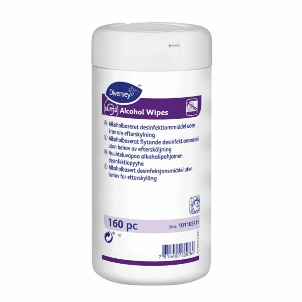 Desinfektionsmedel Suma Alcohol Wipes 6x160st