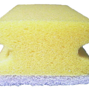 Svamp med Grepp Vit 10st