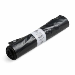 Sopsäck Svart Polyreg 160L 60my 120st