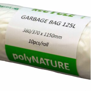 Kompostpåse Vit PolyNature 125L 100st