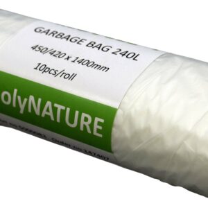 Kompostpåse Vit PolyNature 240L 120st