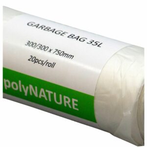 Kompostpåse Vit PolyNature 35L 240st