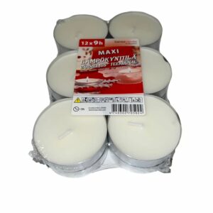 Värmeljus Maxi 9tim 144st