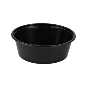 Mikroform Rund Svart 300ml 500st