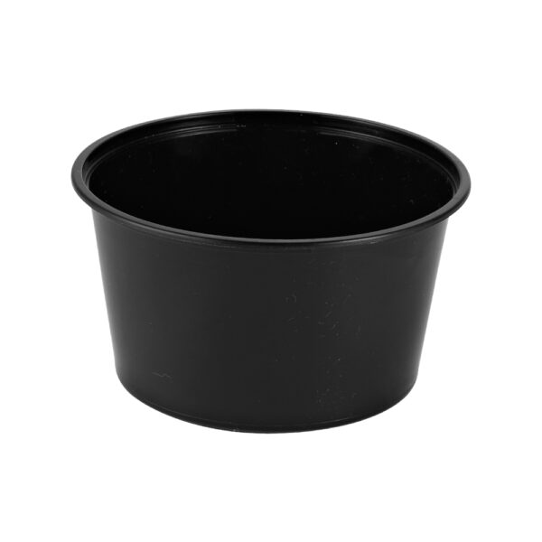 Mikroform Rund Svart 450ml 500st
