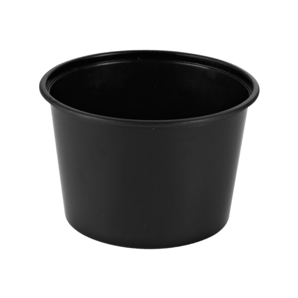 Mikroform Rund Svart 525ml 500st