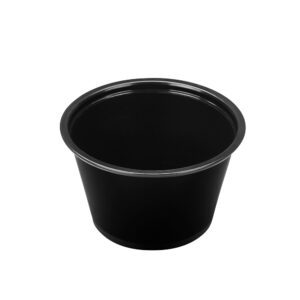 Dressingbägare Svart 110ml 2500st