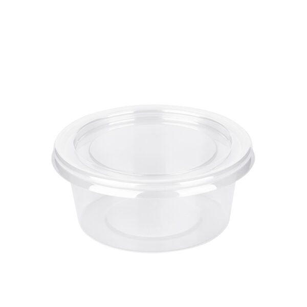 Bägare & Lock Transparant 200ml 1040st