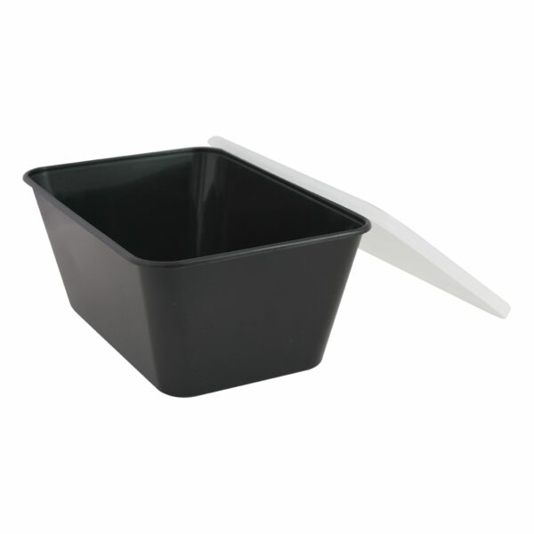 Mikroform+lock Svart 1000ml 250st NY*